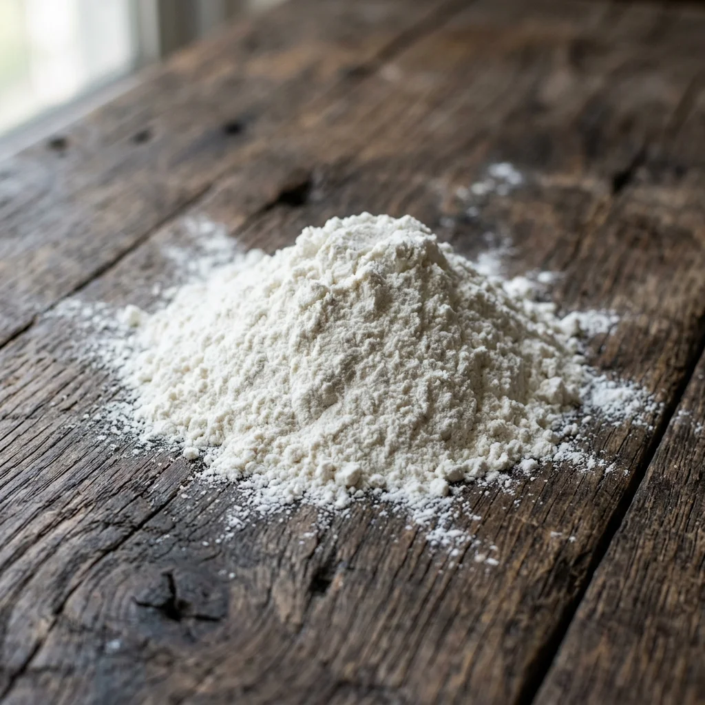 Refined flour texture for bakery use